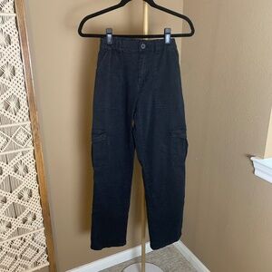 Lepunuo Women Black‎ Cargo Pants Size Small
